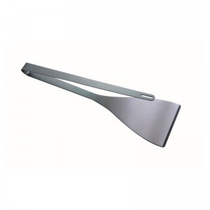 OEM 304 Rostfritt stål engång 2 i 1 BBQ Grill Spatel&Tång för grillning utomhus, flera syften